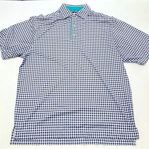 FootJoy men’s Medium Golf Polo in like new condition.  Lightly used.  Gingham